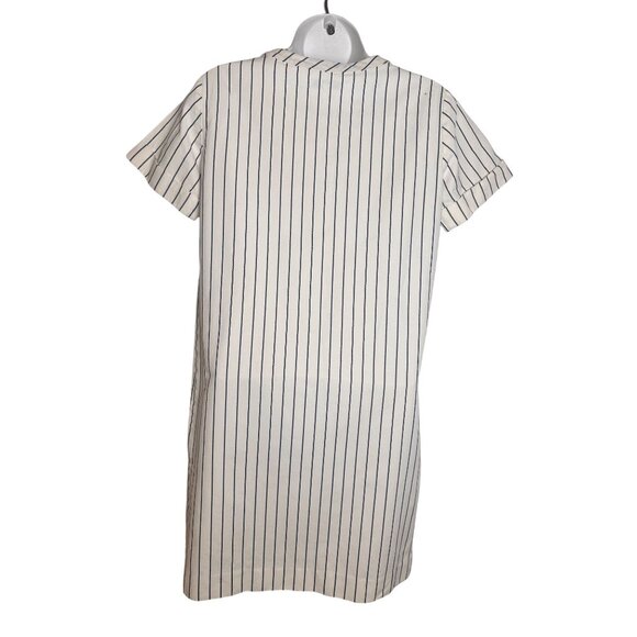 Madewell Harbor Lace-Up Shift Dress, F2186, Size: XXS - Picture 6 of 11